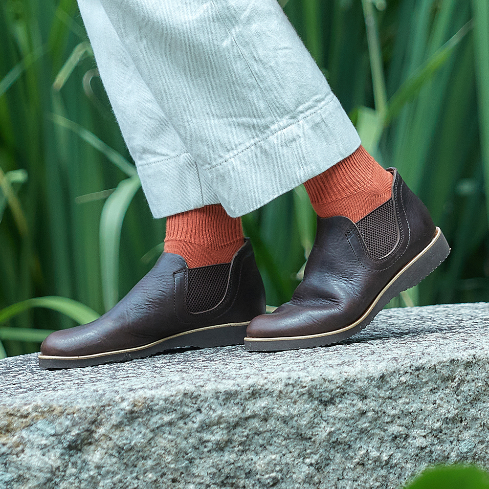 一枚革サイドゴア | 奈良の靴 − KOTOKA などの革靴
