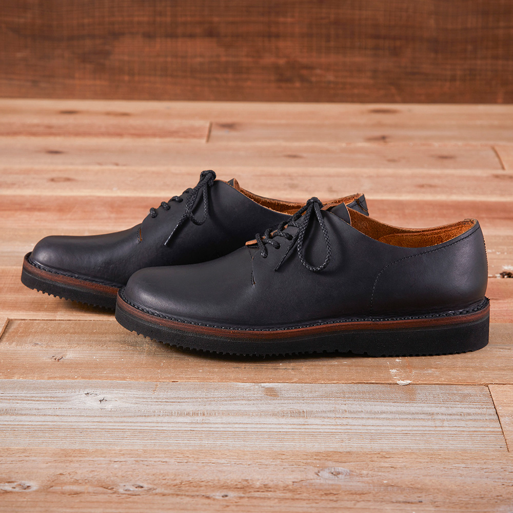 【美品】奈良の靴　KOTOKA 一枚革ダービー　黒　26.5cmサイズ265cm
