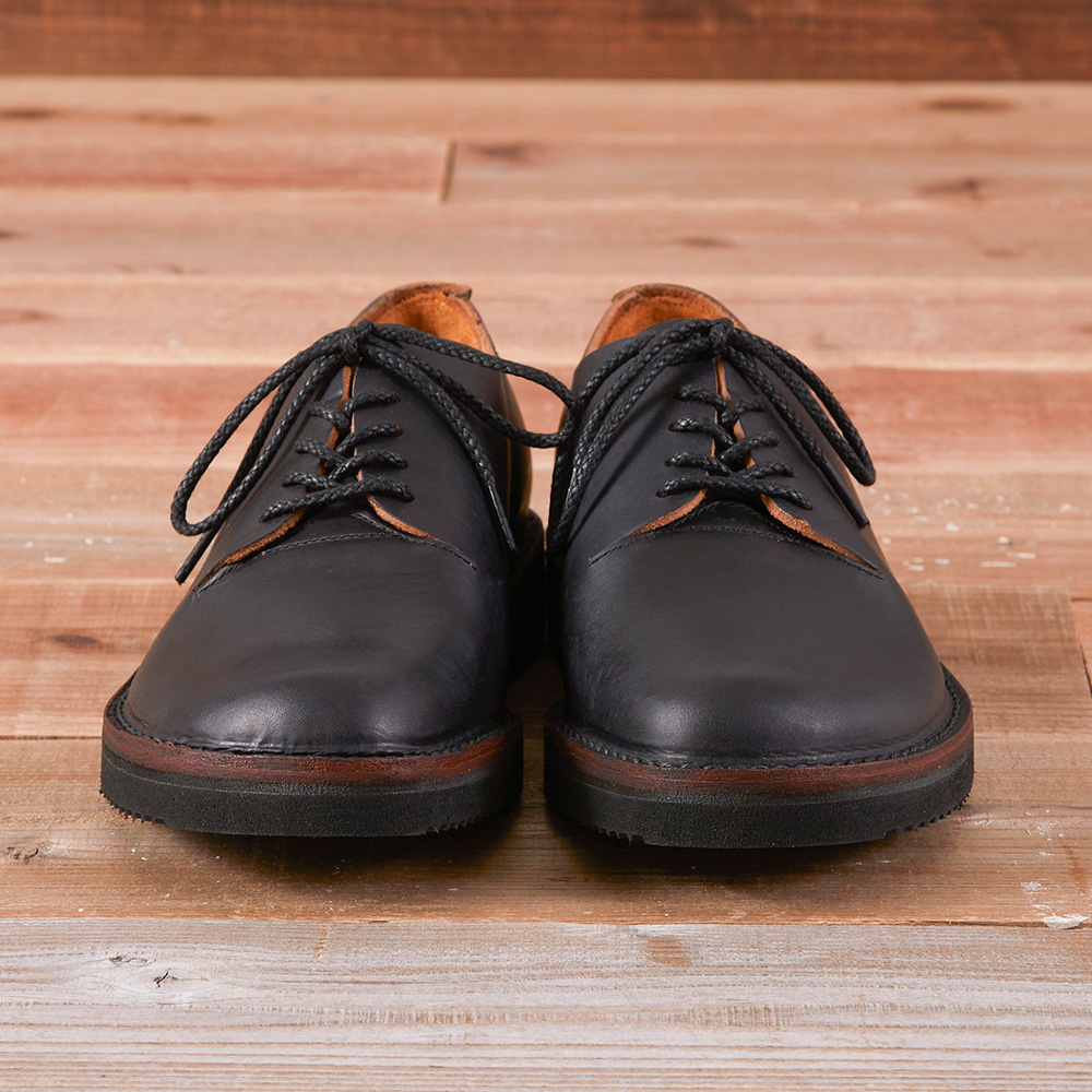 【美品】奈良の靴　KOTOKA 一枚革ダービー　黒　26.5cmサイズ265cm